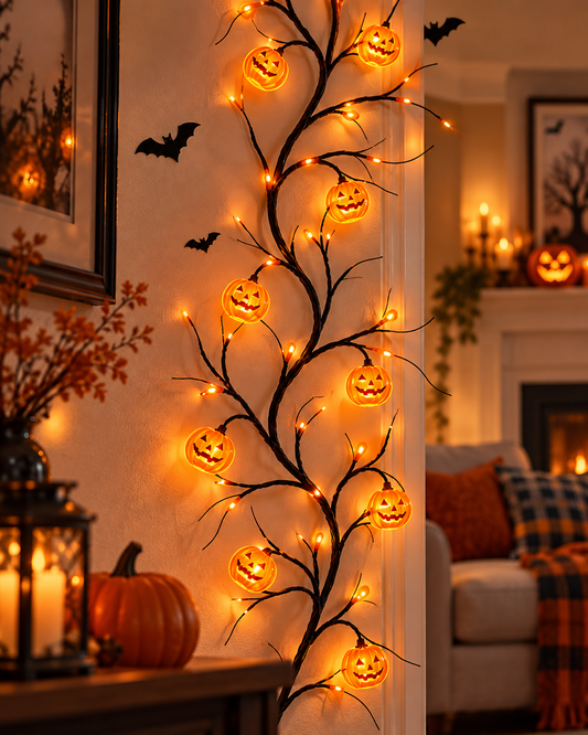 SpookyGlow Halloween Vine Lights