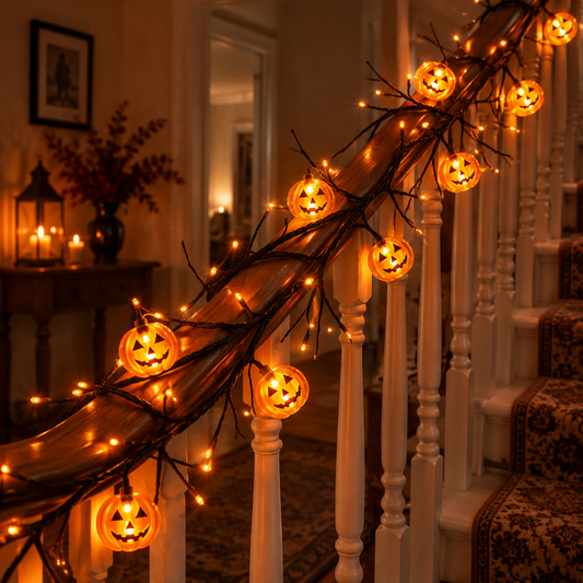 SpookyGlow Halloween Vine Lights
